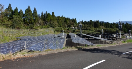 フルテック自然エネルギー事業部「フルテック鹿児島発電所」全景2