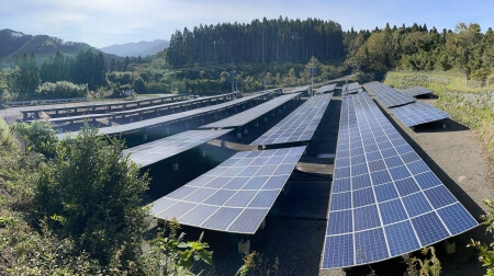 フルテック自然エネルギー事業部「フルテック鹿児島発電所」全景3