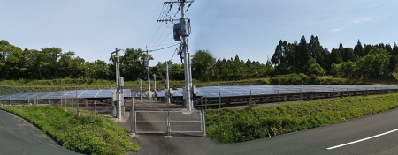 フルテック自然エネルギー事業部「フルテック鹿児島発電所」全景7